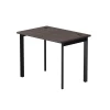 254S001DK9005 Стол прямой Everprof EVO (ЭВО) на металлокаркасе 980х670х755 мм опоры 45гр Дуб Пасадена/Черный 254S001DK9005