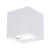 ULU-S55B-2x3W/3000K+4000K+6000K IP65 WHITE Архитектурная подсветка с переключателем цвета свечения Uniel ULU-S55B-2x3W/3000K+4000K+6000K IP65 WHITE