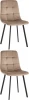 УТ000039335 Стул Chilly велюр мокка 2шт. Stool Group (арт.УТ000039335)
