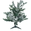 ULD-T5460-030/SNA/3AA WARM WHITE IP20 XMAS TREE SNOW Дерево светодиодное «Ёлочка снежная», на батарейках 3АА (не в/к), 54х60см 30 светодиодов теплый белый Uniel ULD-T5460-030/SNA/3AA WARM WHITE IP20 XMAS TREE SNOW
