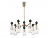 LH53293 Потолочная люстра на штанге с мрамором Ambrella Ceramo Modern LH53293