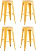 УТ000038360 Стул барный TOLIX желтый глянцевый 4 шт Stool Group (арт.УТ000038360)
