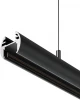 TRX172-R-111B Шинопровод магнитный 1м подвесной круглый Basity, черный Maytoni Busbar trunkings Basity TRX172-R-111B (48V)