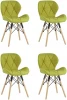 УТ000035721 Стул Бон рогожка оливковый 4 шт. Stool Group (арт.УТ000035721)