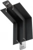 TRA172ICL-12B Коннектор угловой внутренний, встраиваемый, черный Maytoni Accessories for tracks Basity TRA172ICL-12B
