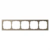 GAL000505 Рамка на 5 постов (шампань) Systeme Electric GAL000505
