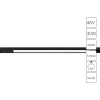 A7285PL-1BK Магнитный трековый линейный светильник LED 48V Arte Lamp Optima A7285PL-1BK