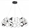 5087/68L Подвесная люстра Odeon Light Trellis 5087/68L черный хром/металл LED 68W 4000K 3740Лм (220V)