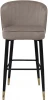 30C-309W-2 BG Cтул барный велюр бежевый 54*54*106см Garda Decor арт.30C-309W-2 BG