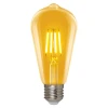 LED-ST64-5W/GOLDEN/E27 GLV22GO Лампочка светодиодная груша желтая E27 5W Uniel LED-ST64-5W/GOLDEN/E27 GLV22GO