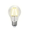 LED-A60-8W/NW/E27/CL PLS02WH картон Лампочка светодиодная груша прозрачная E27 8W 4000K Uniel LED-A60-8W/NW/E27/CL PLS02WH