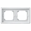 GAL001302 Рамка на 2 поста (лотос) Systeme Electric GAL001302