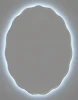 SM193LSL Fancy Oval LED Silver Зеркало в раме с подсветкой Art-Zerkalo SM193LSL 13909