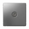GAL000993 ТВ-розетка (сталь) Systeme Electric GAL000993