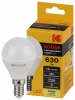 LED KODAK P45-7W-830-E14 K Светодиодная лампа Kodak LED P45-7W-830-E14 K 7Вт шар теплый белый свет Е14 (Б0057611)
