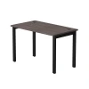 254S006DK9005 Стол прямой Everprof EVO (ЭВО) на металлокаркасе 1180х670х755 мм Дуб Пасадена/Черный 254S006DK9005