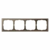 GAL000604 Рамка на 4 поста (мокко) Systeme Electric GAL000604