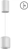 359437 Подвесной светильник с механизмом регулировки высоты Novotech Lisse 359437 белый LED 10W 220V 3000K (на проводе, круглые)