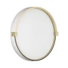 7646/CLN Настенно-потолочный светильник Sonex Olidi White 7646/CLN пластик/белый/золотой LED 36Вт 4000К