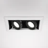 DL008-2-02-W Встраиваемый светильник Metal Modern GU10 2x50Вт Maytoni Technical DL008-2-02-W (220V)