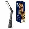 TLD-567 Black/LED/300Lm/4500K/Dimmer Офисная настольная лампа c зарядкой от USB Uniel TLD-567 Black/LED/300Lm/4500K/Dimmer (220V, диммер, сенсорный выключатель)