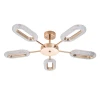 A2489PL-5GO Потолочная люстра на штанге Arte Lamp Ovale A2489PL-5GO (LED, 220V, пульт управления)