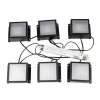 ULP-1010 42W/4000К IP40 GRILYATO BLACK KIT06 Светильник светодиодный потолочный встраиваемый, комплект из 6 штук, 4000K, для ячеек 100x100мм, в комплекте с и/п Uniel Grilyato Mini ULP-1010 42W/4000К IP40 GRILYATO BLACK KIT06