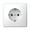 GAL000143S Розетка с заземлением (белый) Systeme Electric GAL000143S