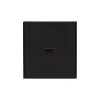 KR-78-0730-5 Розетка HDMI с/у антрацит Kranz Strong KR-78-0730-5