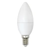 LED-C37-6W/WW+NW/E14/FR PLB01WH картон Лампочка светодиодная свеча белая E14 6W 3000-4000K Uniel LED-C37-6W/WW+NW/E14/FR PLB01WH