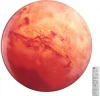 7725/DL Настенно-потолочный светильник Sonex Mars 7725/DL пластик/мульти LED 48Вт 3000-6000К D400 IP43 пульт ДУ (220V, круглые)