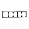 GAL320305 Рамка на 5 постов (алюминий) Systeme Electric GAL320305