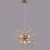 IL5006-8PPA-26 GD BOND Подвесная люстра хрустальная ILLUMICO IL5006-8PPA-26 GD BOND