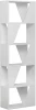 LEV00572 Стеллаж Прямые FRAME BOOKCASE (ЛДСП/Белый) LEVE