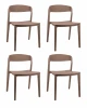 УТ000043474 Стул Moris, пластик мокка 4 шт. Stool Group УТ000043474