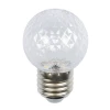 LED-D45-1W/BLUE/E27/CL/С PINEAPPLE Лампа декоративная светодиодная, форма "Ананас", прозрачная, цвет синий Volpe Bicolor LED-D45-1W/BLUE/E27/CL/С PINEAPPLE
