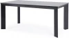 GRAY-180-90-B Blaсk Обеденный стол Венето из HPL 180х90см, цвет "серый гранит", каркас черный 4SIS арт.GRAY-180-90-B Blaсk