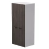 254H006W3/DK Гардероб глубокий Everprof EVO (ЭВО) 800х602x1835 Белый/Дуб Пасадена 254H006W3/DK