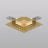 TR5705-SB Угловой элемент трека для ГКЛ 12,5 мм, 90°, потолок–потолок, сатинированная латунь, алюминий Denkirs Shine Hide TR5705-SB