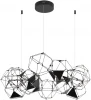 5087/56L Подвесная люстра Odeon Light Trellis 5087/56L черный хром/металл LED 56W 4000K 3360Лм (220V, на тросе)