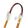 UCX-SS2/B20-NNN WHITE 020 POLYBAG Коннектор (провод) для соединения светодиодных лент 5050 между собой, 2 контакта, набор 20 штук Uniel UCX-SS2/B20-NNN WHITE 020 POLYBAG