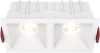 DL043-02-10W3K-D-SQ-W Встраиваемый светильник Alfa LED 3000K 2x10Вт 36° Dim Triac Maytoni Technical DL043-02-10W3K-D-SQ-W (220V)