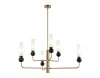 LH53263 Потолочная люстра на штанге с мрамором Ambrella Ceramo Modern LH53263