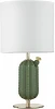 5425/1T Настольная лампа Odeon Light Cactus 5425/1T золотой/зеленый/белый/металл/керамика/ткань E27 1*60W (220V, выключатель, круглые)