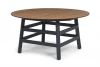 OAK-D160-H75-St-RIO(R7024SH)-4sis "Рио" стол из HPL круглый Ø160см, H75, цвет столешницы "дуб" 4SIS OAK-D160-H75-St-RIO(R7024SH)-4sis