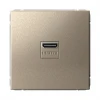GAL000580 Розетка HDMI (шампань) Systeme Electric GAL000580