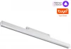 359485 Трековый светильник низковольтный светодиодный Novotech SHINO FLUM 359485 белый LED 24W 48V 3000-6500K (регулировка яркости, управление смартфоном, умный дом - Алиса, Smart Life)