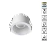 359873 Светильник встраиваемый с переключателем цв. температуры Novotech Clarte 359873 белый IP20 LED 7W 100-265V 3000К/4000К/6000К