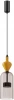 5046/12LB Подвесной светильник каскадный Odeon Light Palleta 5046/12LB черный/светл.коричневый/металл/стекло/керамика LED 12W 4000К 1400Лм (220V, на проводе)