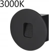 6651/1WL3 Подсветка для лестниц встраиваемая Odeon Light Vitty 6651/1WL3 черный/металл IP65 LED 1W 3000K 220V